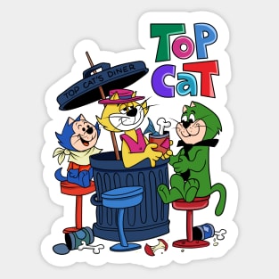 Top Cat Gang Sticker